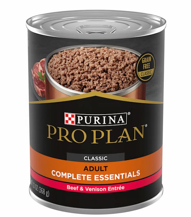 Purina Pro Plan Complete Essentials Beef & Venison Wet Dog Food